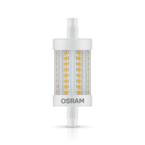 Osram Superstar műanyag búra/8,5W/1055lm/2700K/R7s dimmelhető LED ceruza izzó 135144637 - Osram Izzó