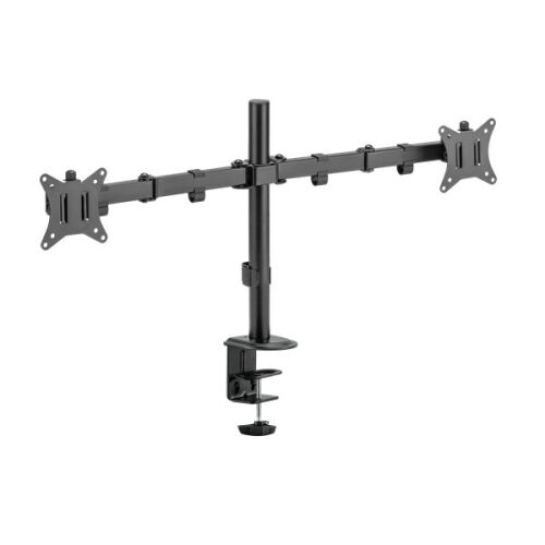 Sbox LCD-352/2-2 Asztali Dual Monitor Tartó 17-32 hüvelykes képernyőkhöz