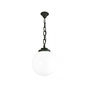 Fumagalli SICHEM/G250 E27 opál/fekete kültéri függeszték 135148764 - Kültéri függeszték