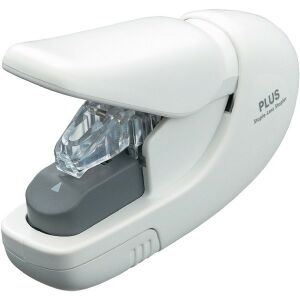 Plus Japan Kapocsmentes Tűzőgép - Fehér, Kézi 135152510 - Tűzőgép, tűzőkapocs