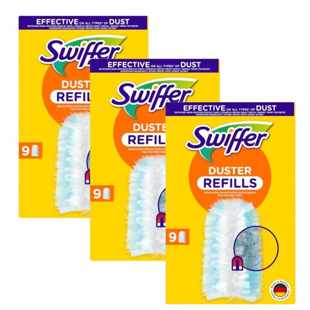 Swiffer Duster Refill Portalanító Utántöltő 3x9db
