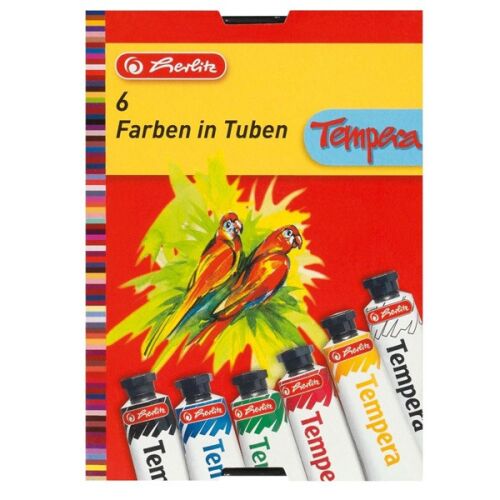 Herlitz Tempera Festék Készlet - 6 x 16ml, 6 szín 135155324