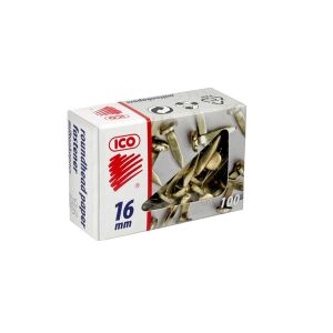 ICO Milton iratfűző kapocs - 16mm - 100db/doboz 135155803 - Irodai kiegészítő