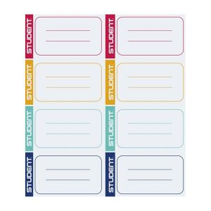 ICO Student Prémium füzetcímke 135156928 - Füzetcímke