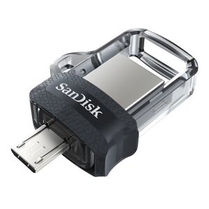 SanDisk Dual Drive 32GB USB 3.0/Micro USB Pendrive 135157058 - Pendrive