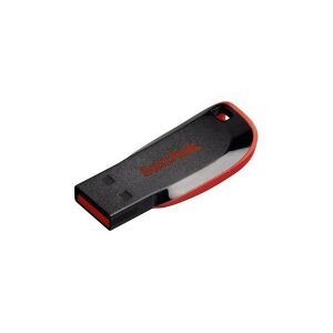Sandisk Cruzer Blade 64GB USB 2.0 Fekete-Piros Pendrive 135157109 - Pendrive