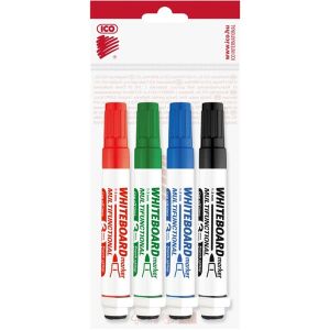 ICO Markeraser 4db színes multifunkciós táblairón 135157208 - Tábla- & Flipchart marker