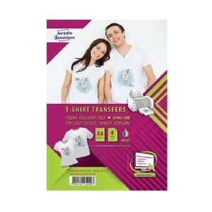 Avery MMR C9405-4HU világos textilre vasalható 4db-os fólia 135157474 - Vasalható matrica