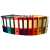 Assortment of Fortuna A4 ring binders, 7.5cm spine, various colors, for organizing documents