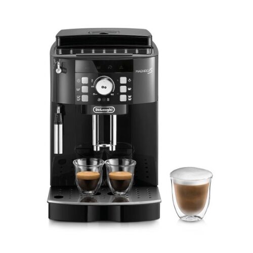 DeLonghi Magnifica S ECAM21.117.B fekete automata kávéfőző eszpresszót és cappuccinot készít