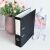 Iratrendező A4 Black Ring Binder on Desk with Lamp and Flowers