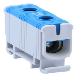 Tracon FLEAL-50/1 sínre szerelhető, kék, 6-50mm2, max. 800VAC, max.160A főáramköri leágazó kapocs 135160473 - Sorkapocs