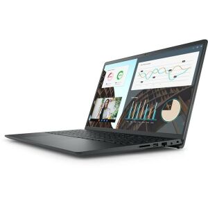 Dell Vostro 3530 15.6 hüvelykes laptop, Intel Core i7, fekete, szögletes nézet - Dell