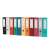 Assortment of Bluering® A4 ring binders in various colors, 7.5cm spine, for organizing documents