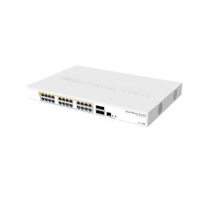 MikroTik CRS328-24P-4S+RM - 24 Port PoE Gigabit Switch 4xSFP+ 135165281 - MikroTik