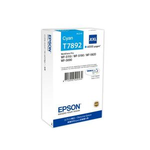 Epson T7892 Cián Eredeti Tintapatron - Workforce Pro WF-5xxx sorozathoz 135165400 - Epson