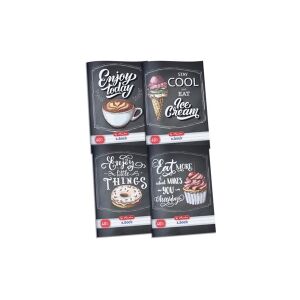 Herlitz Blackboard A5 Kockás Füzet - 40 Lap, Tábla Design 135166628 - Irodaszer & Írószer