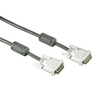 Hama 1,8m DVI-DVI Dual Link Kábel - Monitor Kábel 135169331 - DVI kábel