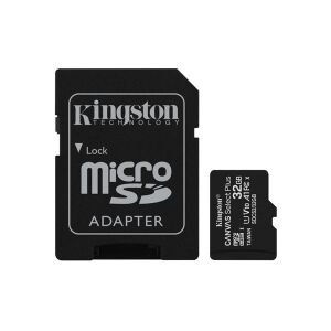 Kingston 32GB SD micro Canvas Select Plus (SDHC Class 10 A1) (SDCS2/32GB) memóriakártya adapterrel 135169410 - Memóriakártya