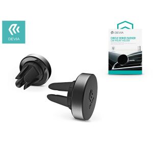 Devia ST329548 Devia Circle Air Vent Magnet szellőzőrácsba sötétszürke mágneses autóstartó 135169678 - Devia