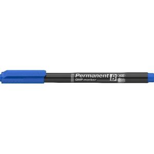 ICO OHP B Kék Permanent Marker - 2-3mm, Alkoholbázisú 135170752 - Irodaszer & Írószer