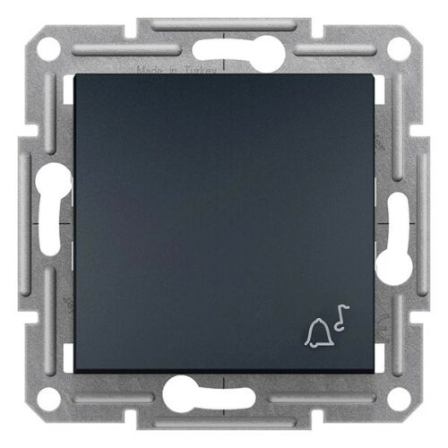 Schneider EPH0800171 ASFORA csengőjel/rugós bekötésű/antracit egypólusú nyomó 135171791
