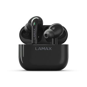 Lamax Clips1 - True Wireless Bluetooth Fülhallgató - Fekete, 40 óra üzemidő 136197027 - Lamax