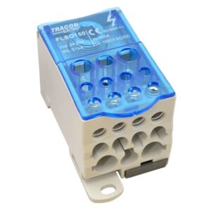 Tracon FLSO150 Fővezetéki leágazó sorkapocs nyitható fedéllel 135175020 - Sorkapocs