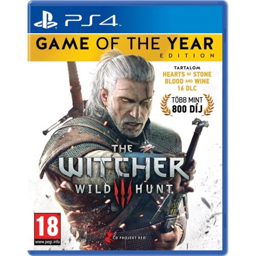 The Witcher 3: The Wild Hunt - Game Of The Year Edition PS4 játékszoftver 135175221