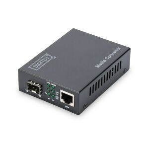 DIGITUS Gigabit (RJ45-SFP) SFP modul nélküli média konverter 135177102 - Média konverter