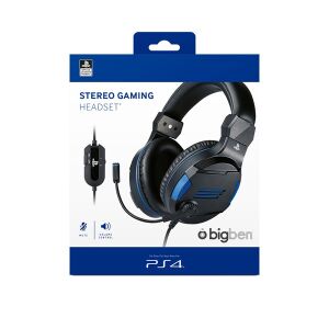 Nacon V3 Sztereó Gamer Headset - PS4/PC Kompatibilis, Fekete 135177494 - Nacon