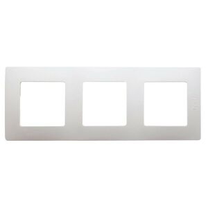 Legrand 665013 Niloé bézs 3-as keret 135178820 - Villanykapcsoló keret
