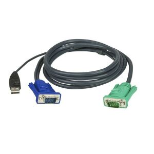 ATEN 2L-5202U KVM Kábel USB VGA 1,8m 135186381 - KVM kábel