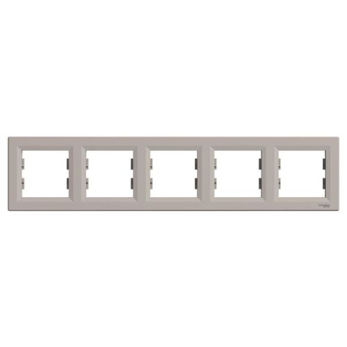 Schneider EPH5800569 ASFORA vízszintes bronz ötös keret 135186861