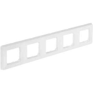Legrand 773655 Cariva fehér 5-ös keret 135187021 - Villanykapcsoló keret