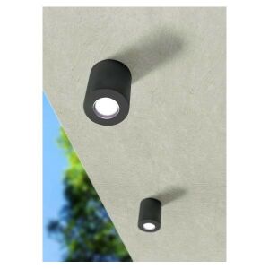 Fumagalli FRANCA 90 2L LED 10W GU10 fekete kültéri falilámpa 135187340 - Villanyszerelés