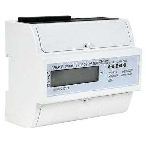 Tracon TVOF37 3-fázisú Fogyasztásmérő - 7 modul, LCD 135190465 - Tracon