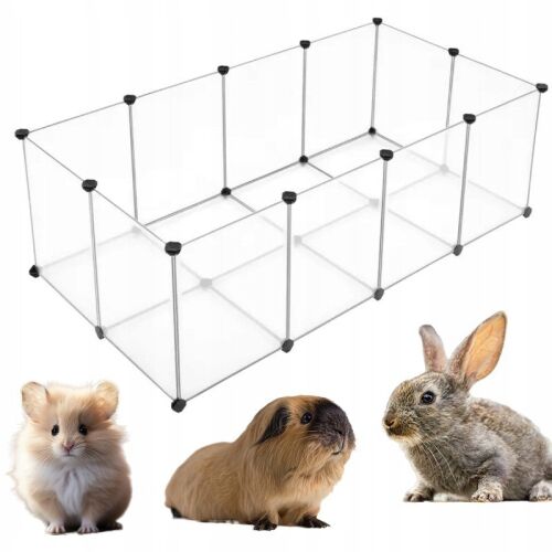 Ketrec cușcă pentru animale mici pentru rozătoare, iepuri și hamsteri cu exemple de hamster, cobai și iepure