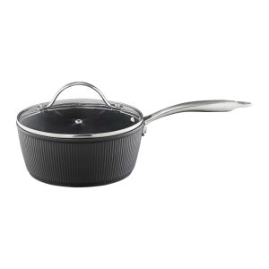 Cratita Ambition Curly 18cm cu Capac, Invelis Qualum Basic - Ustensile de bucătărie