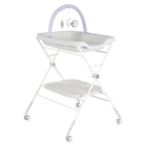 CROCO multifunkciós, összecsukható pelenkázó asztal SZÜRKE 135244688 - Pelenkázó asztal