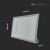 V-TAC 200W LED reflektor méretek: 375mm x 310mm x 30mm