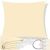 Springos Beige Square Shade Sail 3x3m with Accessories