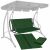Springos dark green swing seat replacement cover on swing frame