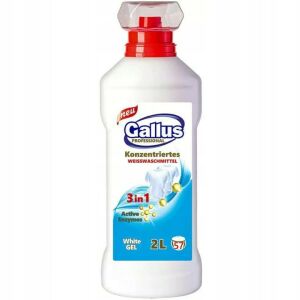 Gallus Professional 3 az 1-ben Fehér Mosógél 2L (57 mosás)