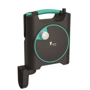 Daye DY647G fali box, 10 m-es 5/16" kerti tömlővel, szórófejjel és csatlakozókkal 135288084 - Tömlőkocsi