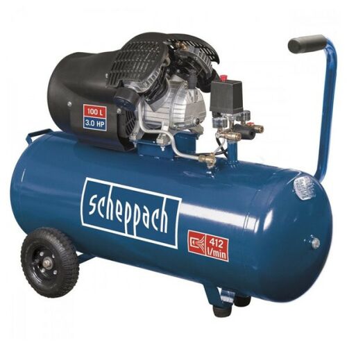 Scheppach HC 120 DC Kompresszor - 100L, 10 bar, Olajkenésű