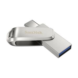 Sandisk 1TB USB3.1/Type-C Dual Drive Luxe Ezüst (186467) Flash Drive 135292685 - Pendrive