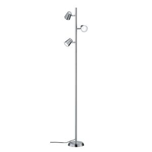 TRIO 473190307 Narcos 4W 470lm 3000K nikkel álló lámpatest 135293421 - Állólámpa