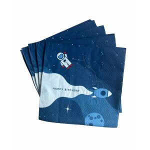 APRÈS papírszalvéta, űrhajós Happy Birthday 135295632 - Szalvéta