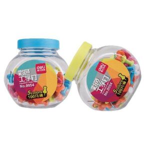 Deli Vivid 23mm színes 100db térképtű 135299054 - Térképtű